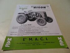 Prospectus brochure tracteur d'occasion  Pont-d'Ain