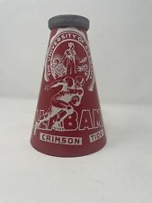 Vintage Alabama Crimson Tide Megaphone 7.25" Tall NCAA 1960's for sale  Shipping to South Africa