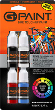 GPaint Bikes Touch Up Paint Kit 4 Pack  BLACK/WHITE/RED /CYAN - SECRET SANTA for sale  Shipping to South Africa
