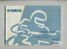 Yamaha manual ew50 for sale  UK