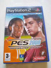PES 2008 Pro Evolution Soccer Konami - Playstation 2 Juego Ps2 Francia Am comprar usado  Enviando para Brazil