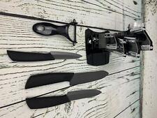 4 PCS Ceramic Knife Set Kitchen Knife Cutlery Set with Acrylic Block Chef Knife segunda mano  Embacar hacia Argentina