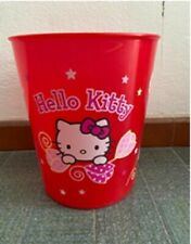 Bidone senza coperchio rosso Hello Kitty Alto 26cmDiametro 22cm usato  Forli