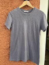 American Giant Women’s Small Short Sleeve T-Shirt Purple Grey Supima Cotton for sale  Shipping to South Africa