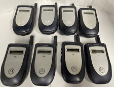 Lote de 8 teléfonos celulares abatibles Motorola Nextel i90c serie i sin probar, usado segunda mano  Embacar hacia Argentina