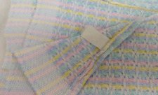 Manta tejida de algodón texturizado de colección para bebé segunda mano  Embacar hacia Argentina