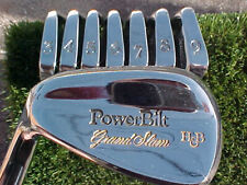 Used, NOS Left Hand LH Powerbilt H&B Grand Slam Forged Blade Golf Clubs Irons Set 3-PW for sale  Shipping to South Africa