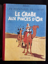 Tintin crabe pinces d'occasion  Montluçon