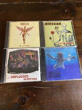 Lote de CDs do Nirvana: In Utero / Nevermind / Incesticide / Desconectado em Nova York comprar usado  Enviando para Brazil
