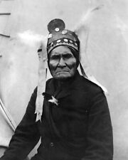 Usado, Nueva foto de nativos americanos: Gerónimo, jefe de los indios apaches Bedonkohe - 6 tallas segunda mano  Embacar hacia Mexico