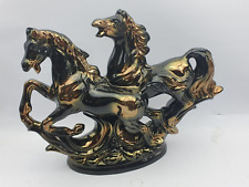Cavalli galoppo ceramica usato  Courmayeur
