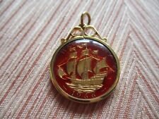 Red enamelled half for sale  RUGBY
