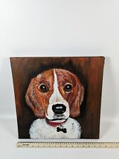 Beagle portrait canvas for sale  ST. NEOTS