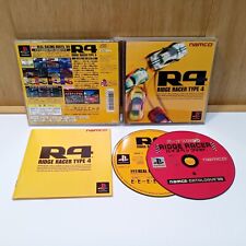 Ridge Racer Tipo 4 R4 PS1 Playstation 1 Auténtico Importación Japón 2 CD Completo segunda mano  Embacar hacia Argentina