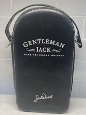 Estuche de transporte de cuero Gentleman Jack Daniels para botella de 750 ml de tercera generación. segunda mano  Embacar hacia Argentina