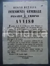 1861 regno italia usato  Milano