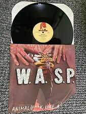 Wasp Lp 12” Animal 1984 G/ Vinil N. M Original Press Cut Corner comprar usado  Enviando para Brazil