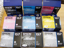 2016/2017 Nuevo original Epson 157 tintas T157 juego completo T1571-T1575-T1576-T1579 R3000 segunda mano  Embacar hacia Argentina