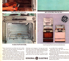 General Electric P-7 1963 horno autolimpiante estufa de colección revista anuncio impreso LEER, usado segunda mano  Embacar hacia Argentina