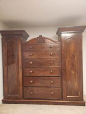 Antique mahogany wardrobe for sale  HEREFORD