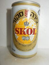 Lata de cerveja hebraica SKOL da HOLANDA para ISRAËL (33cl) lata de cerveja vazia!!  03 comprar usado  Enviando para Brazil