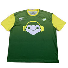 Raro Overwatch Mercadoria Oficial Lucio Jersey Meteor Radio XL Verde Gradiente, usado comprar usado  Enviando para Brazil