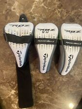 (3) Taylormade RBZ Rocketballz Driver Head Covers White Green Silver Black for sale  Shipping to South Africa