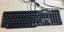 Teclado Dell L-100 preto com fio USB - Testado em bom estado de funcionamento comprar usado  Enviando para Brazil