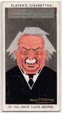 David Lloyd George British Statesman Prime Minister 1920s Ad Trade  Card for sale  Shipping to United Kingdom