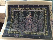 Primavera unfinished tapestry. Delphiniums with wool. for sale  YORK