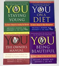 You Book Lot, Dr Oz Dr Roizen Owner’s Manual, Staying Young, Beautiful Lot Of 4, used for sale  Scotts