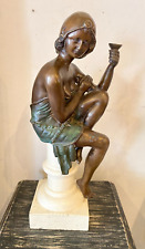 Women bronze sculpture d'occasion  Expédié en Belgium