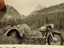 Rare Original 1930s BSA Motorcycle Steib Sidecar Photo picture Hack SV 350 500cc, used for sale  Shipping to South Africa