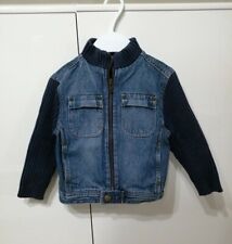 Giubbotto giacca jeans usato  Torrenova