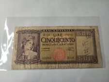 Banconota 500 lire usato  Roma