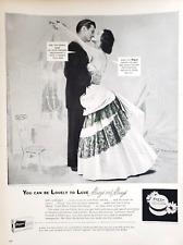 ANUNCIO IMPRESO Fresco Crema Desodorante Antitranspirante y Jabón 1952 Vestido Carrie Munn segunda mano  Embacar hacia Mexico
