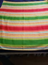 Fabric tablecloth striped for sale  Enoree