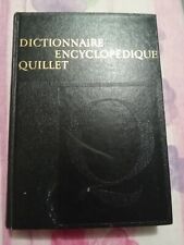 DICTIONNAIRE ENCYCLOPÉDIQUE QUILLET 10 VOLUMES  d'occasion  Sedan