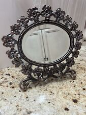 gilt mirror oval beveled for sale  Bryan