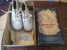 Usado, Sapatos de bebê/botas altas de couro branco vintage macacos de salto originais tamanho 4D*caixa comprar usado  Enviando para Brazil