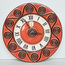 Horloge céramique vintage d'occasion  Matour