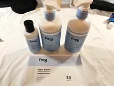 Usado, Frey Laundry - 1 detergente, 1 amaciante, 1 caixa de folhas de secador e 1 impulsionador de fragrância comprar usado  Enviando para Brazil