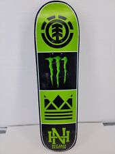 Element Skateboard Deck Shape #14 Nyjah Huston Monster Energy 8 x 31.75 for sale  Shipping to South Africa