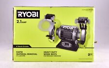 *RYOBI 2.1 Amp 6 in. Grinder with LED Lights BG612G for sale  Shipping to South Africa