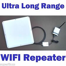 ¡Rango de 2 millas! Router extensor repetidor WIFI de largo alcance para teléfono inteligente tableta, usado segunda mano  Embacar hacia Argentina