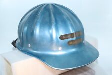Vintage SuperLite FibreMetal Aluminum Safety Hard Hat U.S.A. with "Stupidvisor" for sale  Knoxville