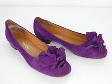 Purple suede shoes for sale  POTTERS BAR