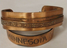 Vintage copper cuff for sale  Park Rapids