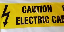Caution electric cable for sale  HATFIELD