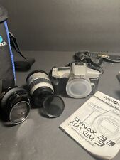 Used, minolta dynax 3l Maxxum 3 With Two Lenses And Two Filters for sale  Shipping to South Africa